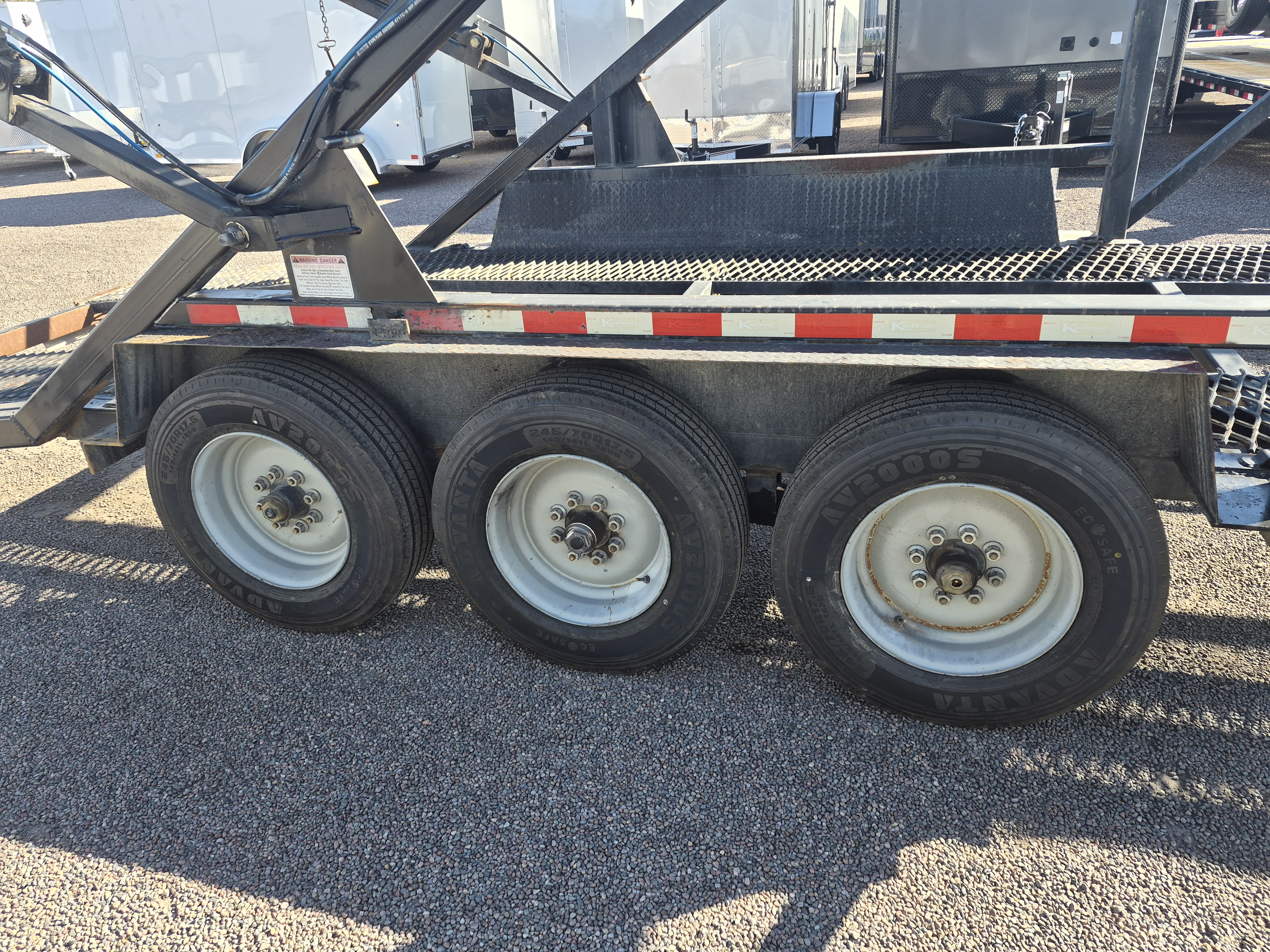 Kauffman 102"x44' Double Deck Mini 5 Car Hauler Trailer - Stock #USD0517 - Image 3 of 4