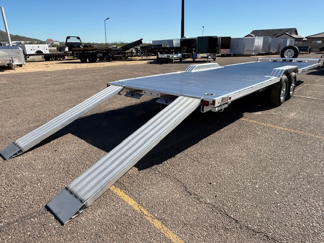 Aluma 28x102" All Aluminum Wide Body, 10K GVWR, Heavy Tandem Axle, Drive-Over-Fenders (WB28H-TA-EL-DOF-R-RR-RTD) - Stock #ALU272 - Image 7 of 14