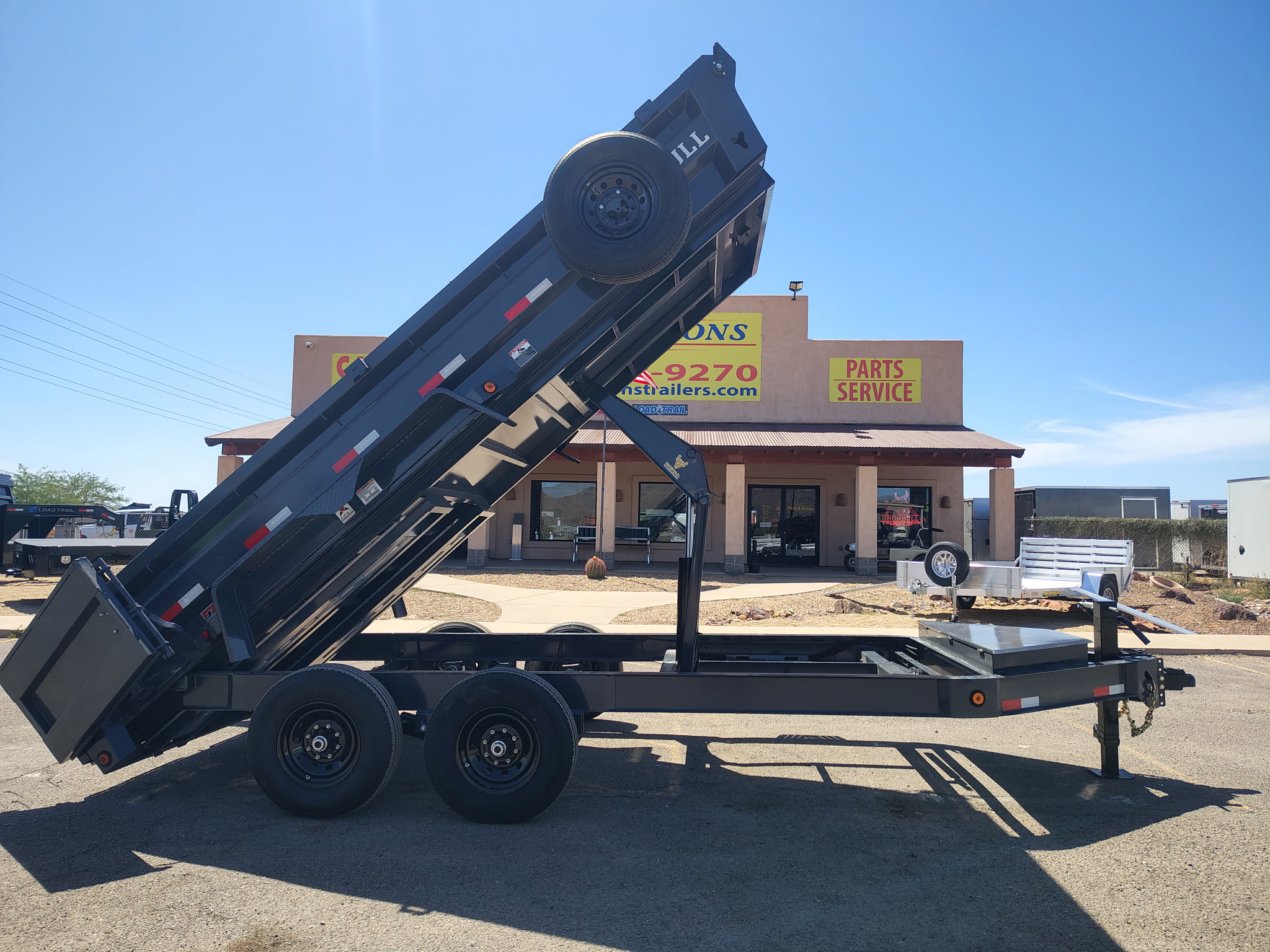 Norstar 16x83 Ironbull Tandem Axle Dump, 15K GVWR, 24" Sides - Stock #NST1459 - Image 2 of 12