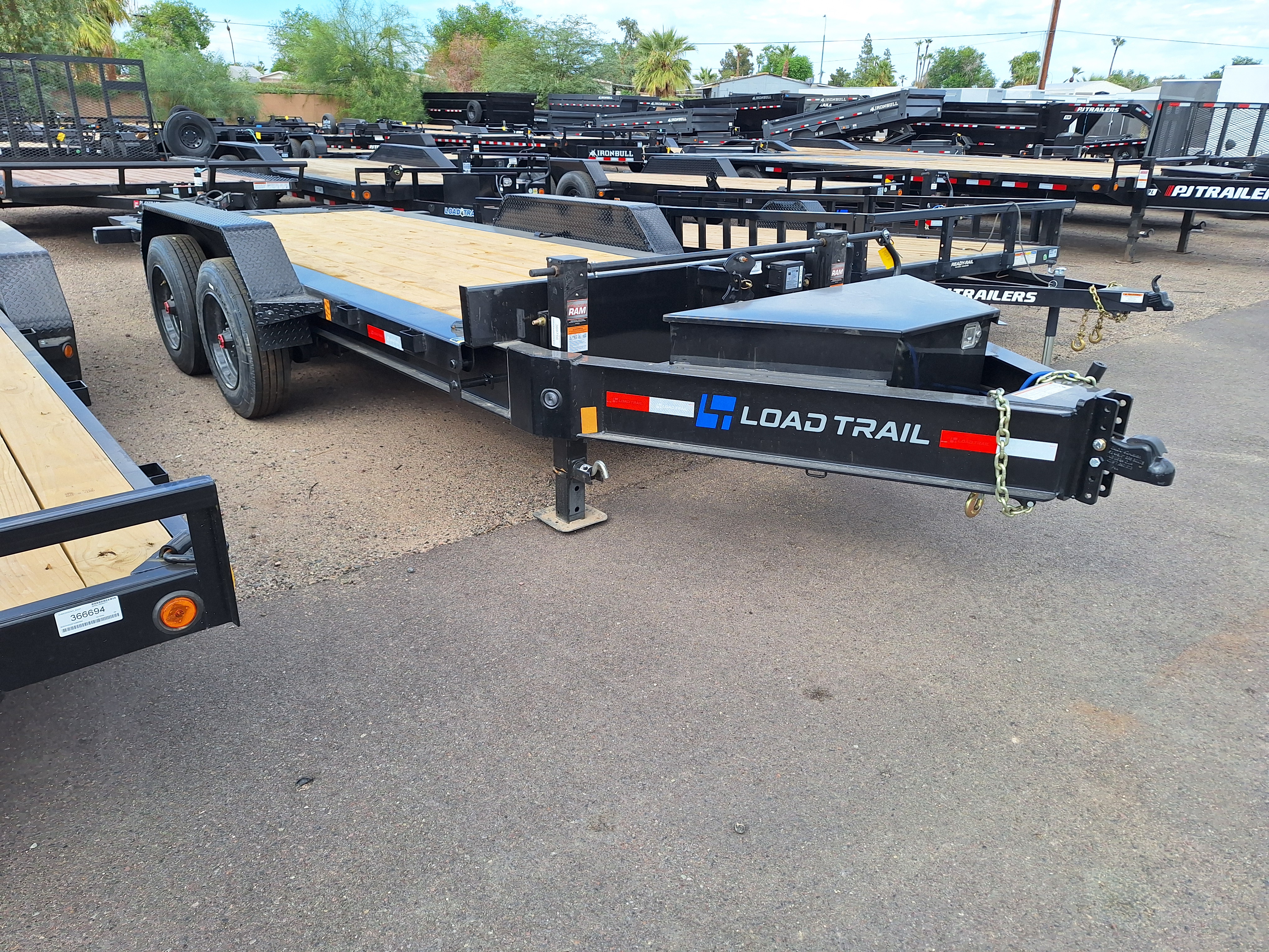 Load Trail 16x83 Tandem Axle, 20K GVWR, Gravity Tilt - Stock #LT943 - Image 1 of 9