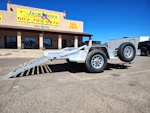 Aluma 10x68 All Aluminum, 3K GVWR, Heavy Single Axle, Straight Tailgate (6810H-S-TG) Stock #ALU378 - Thumbnail 4