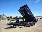 P.J. Trailers 14x83 Tandem Axle, 15,400 GVWR, Low Pro Dump, 36" Sides, 14 Ply Tires Stock #PJD1696 - Thumbnail 5