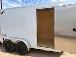 Alcom 12x6 All Aluminum XLT-P Enclosed, 7K GVWR, 72" Side Door, Ramp Door Stock #ALC268 - Thumbnail 5