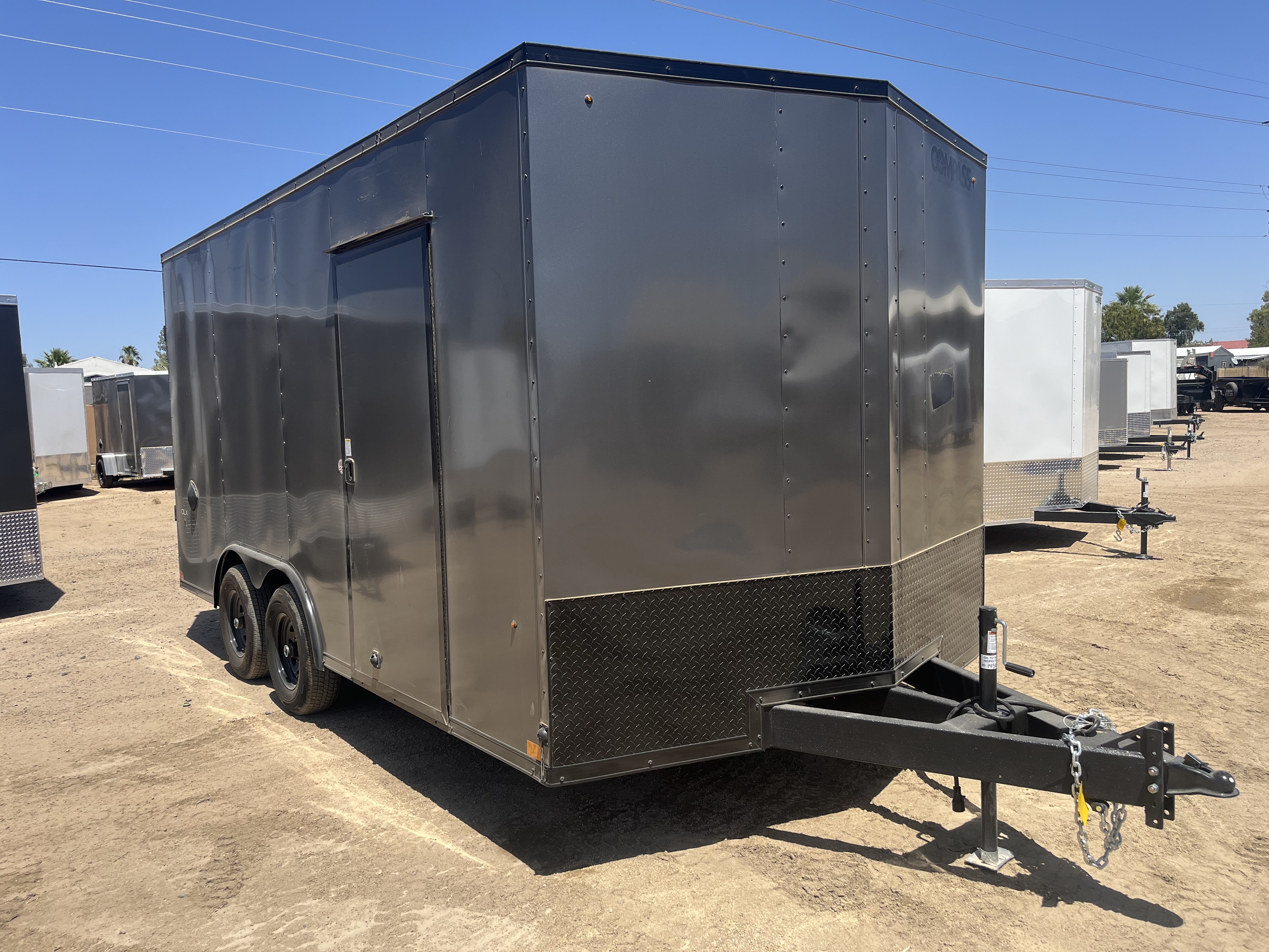 Compass 16x8.5 Indigo DLX, 10K GVWR, Ramp Door - Stock #CMP2858 - Image 1 of 10
