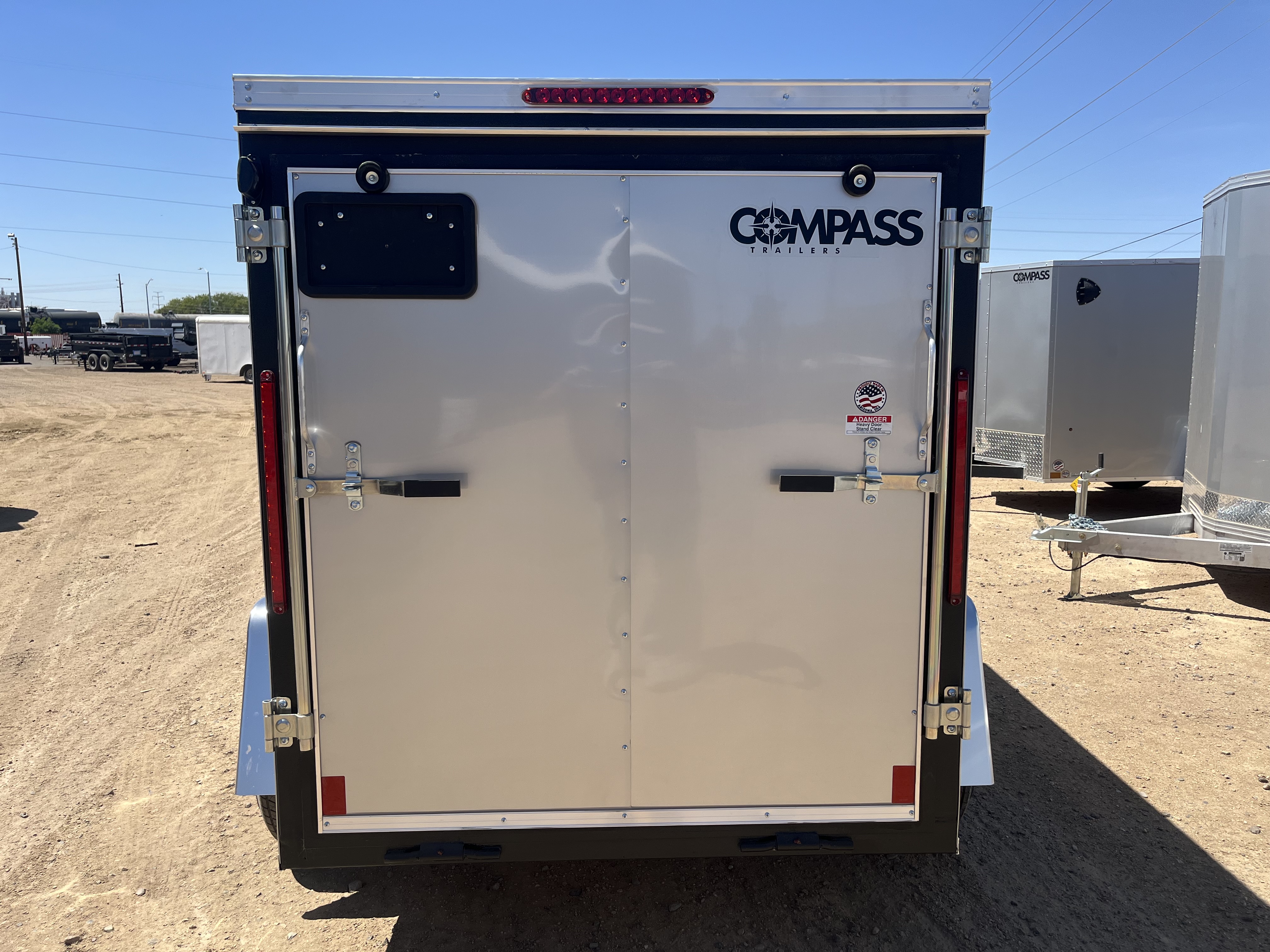 Compass 08x5 Indigo DLX, 3K GVWR, Ramp Door - Stock #CMP2835 - Image 5 of 9