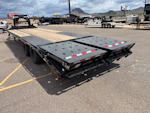 P.J. Trailers 25' Gooseneck, Low-Pro Flatdeck with Duals, 25K GVWR, 14 PLY Stock #PPJ10887 - Thumbnail 5