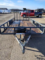 Lamar Trailers 14x77 Single Axle, 3K GVWR, Ramp Gate Stock #USD7427 - Thumbnail 3