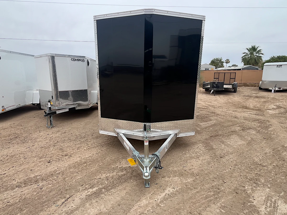 Alcom 12x6 All Aluminum NXT Enclosed, 3K GVWR, Limited Edition, Ramp Door - Stock #ALC238 - Image 9 of 9 Alcom 12x6 All Aluminum NXT Enclosed, 3K GVWR, Limited Edition, Ramp Door - Stock #ALC238 - Image 9 of 9