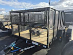 P.J. Trailers 16x83 Tandem Axle, 7K GVWR, Channel Utility, Landscape Toolbox Stock #PPJ11058 - Thumbnail 1