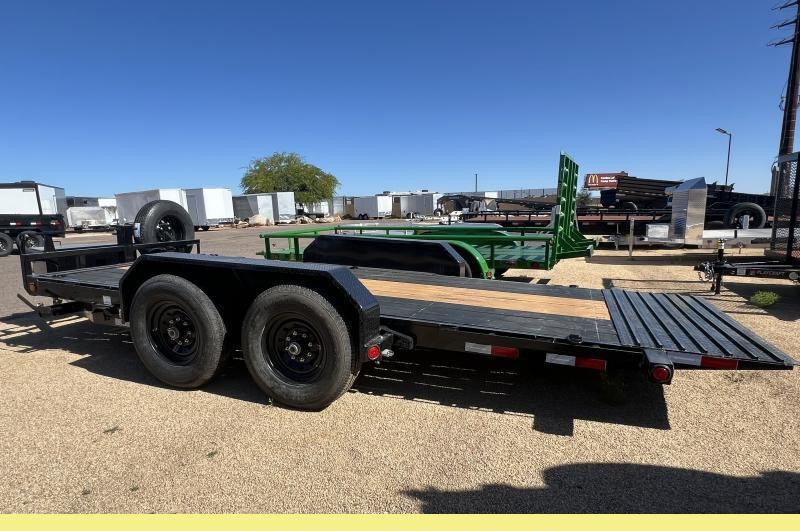 P.J. Trailers 16x83x6" Channel, Equipment Tilt, 14K GVWR, 14PLY, Blackwood Deck - Stock #PPJ10955 - Image 7 of 7
