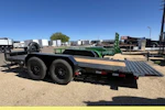 P.J. Trailers 16x83x6" Channel, Equipment Tilt, 14K GVWR, 14PLY, Blackwood Deck Stock #PPJ10955 - Thumbnail 7