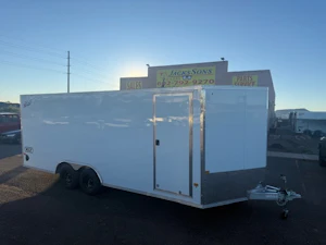 Alcom 20x8.5 All Aluminum XLT-P Car Hauler, 7K GVWR, Ramp Door
