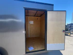 Cargo Express 16x7 EX DLX Flat Top V-Nose, 7K GVWR, Ramp Door Stock #CMP2899 - Thumbnail 1