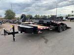 Midsota 23x102 Tandem Axle, 17.6K GVWR, Wide Body Side Dump Tilt Bed, 24" Sides, Hydraulic Jack Stock #MID007 - Thumbnail 9