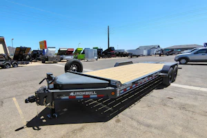 Norstar 24x83 IronBull, Tandem Axle, 14K GVWR, Rampage Ramps