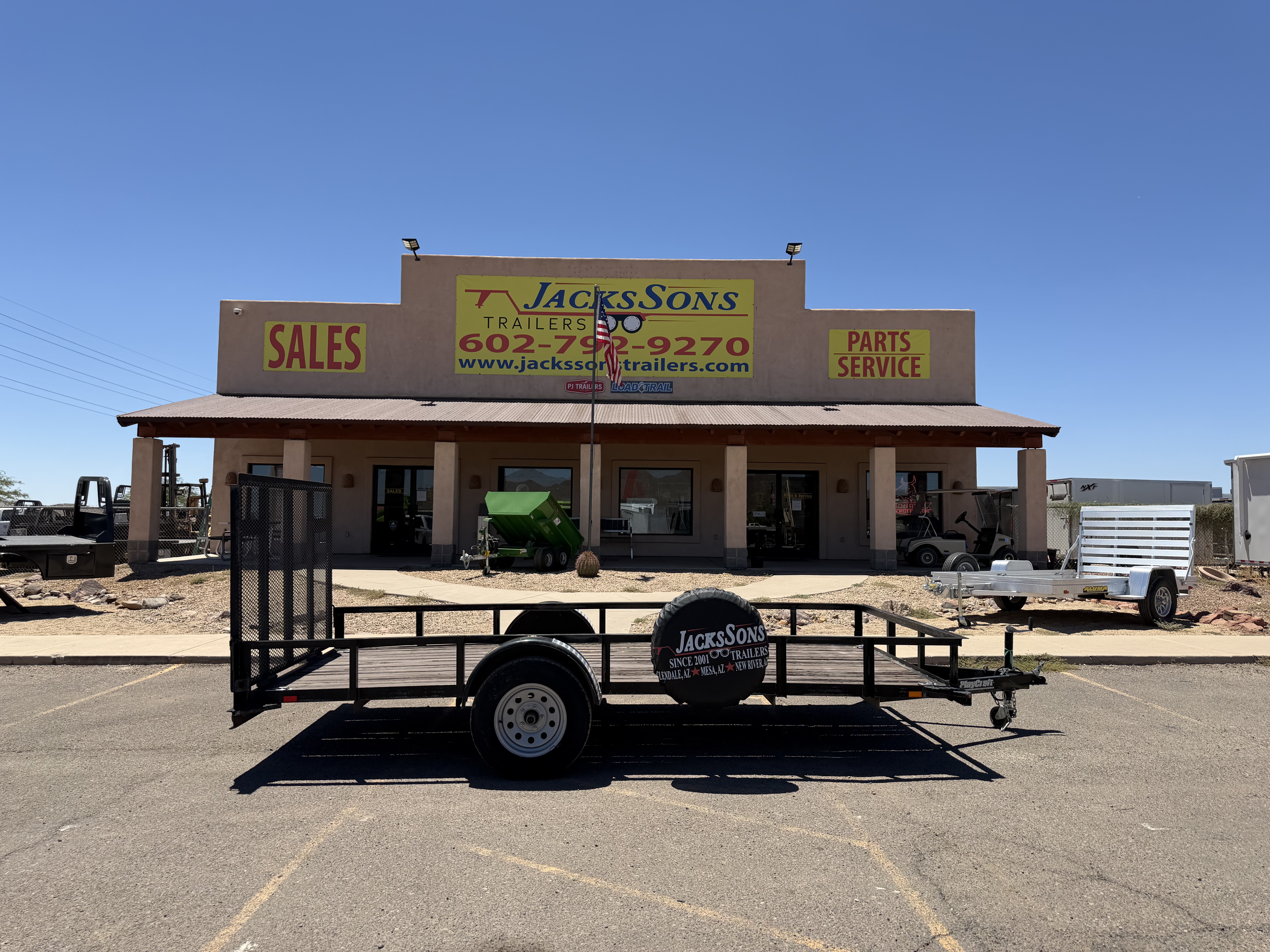Sun Country Trailers 14x77 Single Axle - Stock #USD1414 - Image 1 of 7