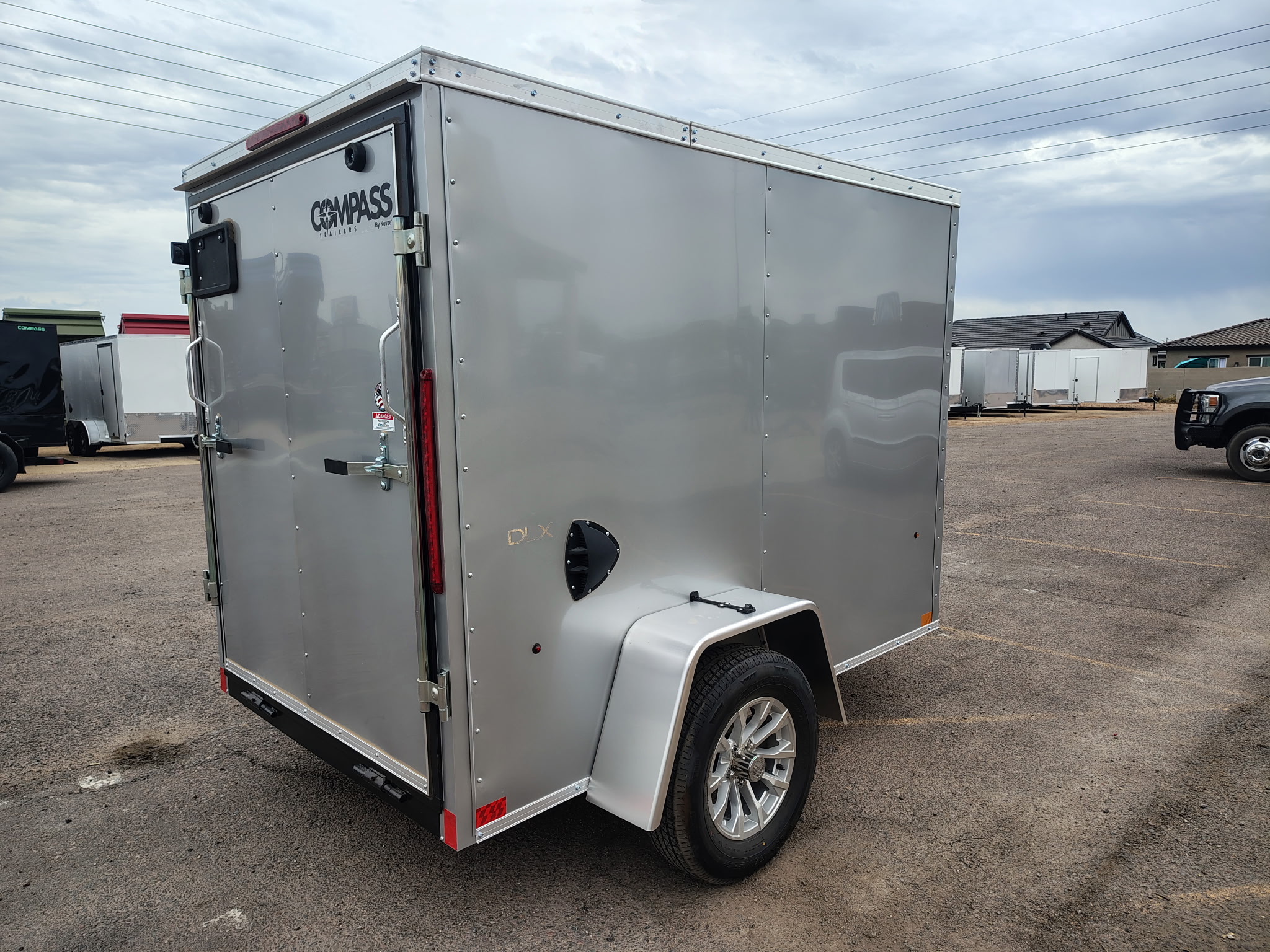Compass 08x5 Indigo DLX, 3K GVWR, Ramp Door - Stock #CMP2819 - Image 5 of 6