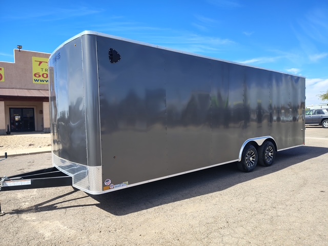Compass 24x8.5 Indigo DLX Car Hauler, 10K GVWR, 6" Extra Height, Ramp Door - Stock #CMP2776 - Image 2 of 6