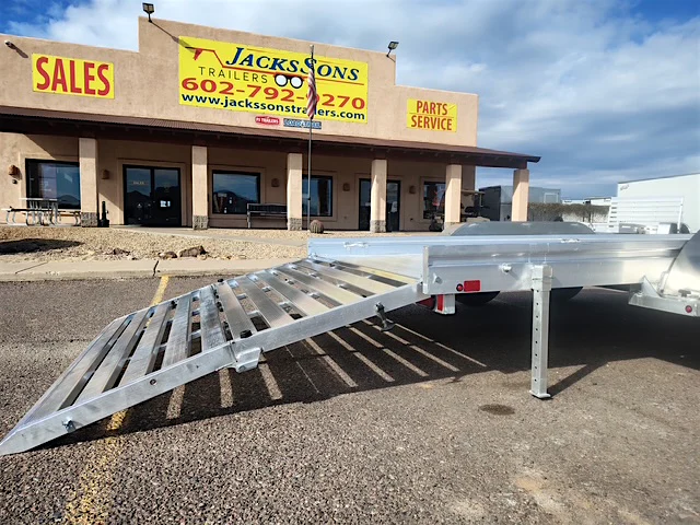 Aluma 16x78 All Aluminum, 7K GVWR, Tandem Axle (7816ESA-TA-EL-BT) - Stock #ALU331 - Image 5 of 7 Aluma 16x78 All Aluminum, 7K GVWR, Tandem Axle (7816ESA-TA-EL-BT) - Stock #ALU331 - Image 5 of 7