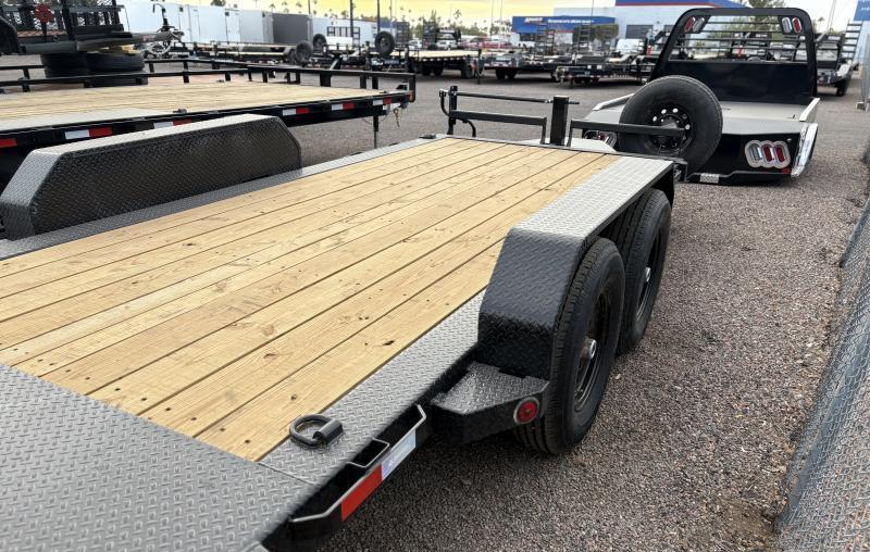 Norstar 16x83 Ironbull Tandem Axle, 14K GVWR, Low-Pro Power Tilt - Stock #NS412-P - Image 4 of 6