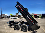 P.J. Trailers 10X60 Utility Dump, Tandem Axle, 7K GVWR Stock #PJD1698 - Thumbnail 1