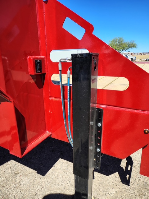 Midsota 36X102  Gooseneck, Tandem Axle, 10FT Hydraulic Tail, Hyd. Jacks, 25,900 GVWR - Stock #MI003 - Image 12 of 18