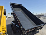 P.J. Trailers 16x83 Tandem Axle, 15,400 GVWR, Low Pro Dump, 24" Sides, 14 Ply Tires Stock #PJD1660 - Thumbnail 4