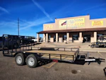 ECHO 14x102" Tandem Axle, 7K GVWR, Drive Over Fenders, Utility Stock #ECH267 - Thumbnail 2