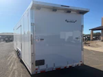 Triton 34x8.5 All Aluminum LOADED Car Hauler, Elite Escape Door, Cabinets/Winch, 14K GVWR, Ramp Door Stock #USD4729 - Thumbnail 6