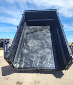 Norstar 12x83 IronBull Tandem Axle Dump, 14K GVWR, 36" Sides, Solar Charger Stock #NST1431 - Thumbnail 1