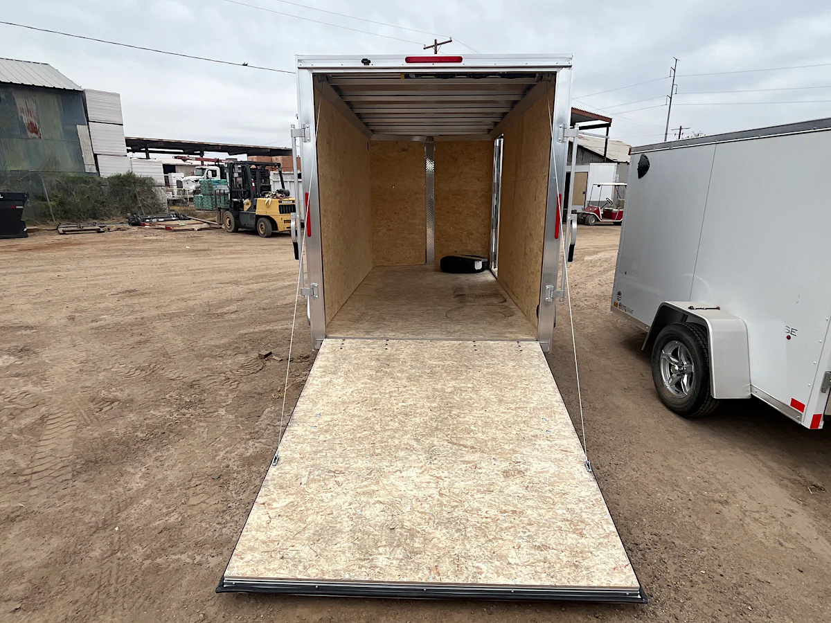 Alcom 12x6 All Aluminum NXT Enclosed, 3K GVWR, Limited Edition, Ramp Door - Stock #ALC238 - Image 6 of 9 Alcom 12x6 All Aluminum NXT Enclosed, 3K GVWR, Limited Edition, Ramp Door - Stock #ALC238 - Image 6 of 9