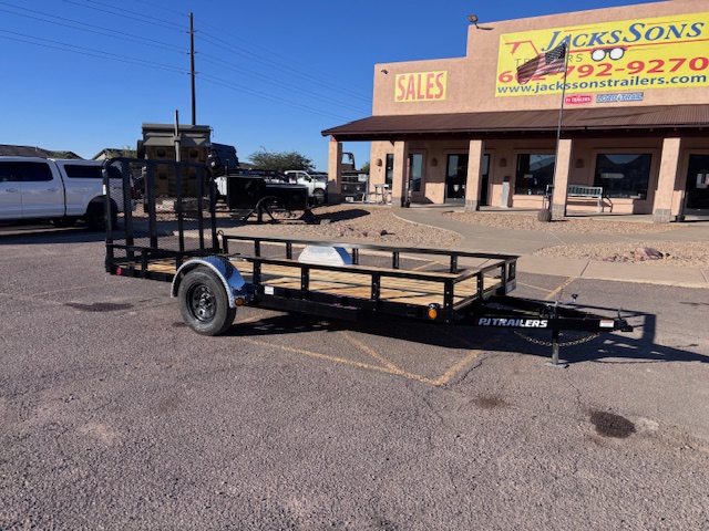 P.J. Trailers 14x72 Single Axle, 3K GVWR, Channel Utility - Stock #PPJ11006 - Image 3 of 5