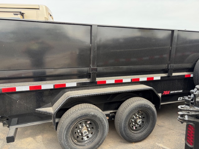 P.J. Trailers 16'x83" Low Pro Dump Trailer w/ 2' Sides (DL) - Stock #PJD1565 - Image 7 of 7