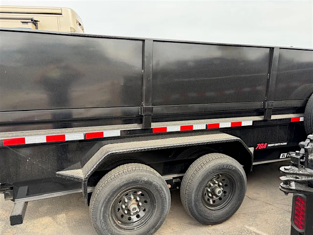 P.J. Trailers 16'x83" Low Pro Dump Trailer w/ 2' Sides (DL) - Stock #PJD1565 - Image 7 of 7 P.J. Trailers 16'x83" Low Pro Dump Trailer w/ 2' Sides (DL) - Stock #PJD1565 - Image 7 of 7