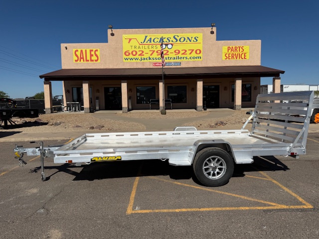 Aluma 14x80 All Aluminum, 4.2K GVWR, Heavy Single Axle (8014S-EL-TG) - Stock #ALU391 - Image 1 of 7