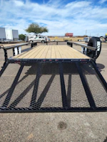 P.J. Trailers 14x83 Tandem Axle, 7K GVWR, Channel Utility, ATV Ramps Stock #PPJ11195 - Thumbnail 4