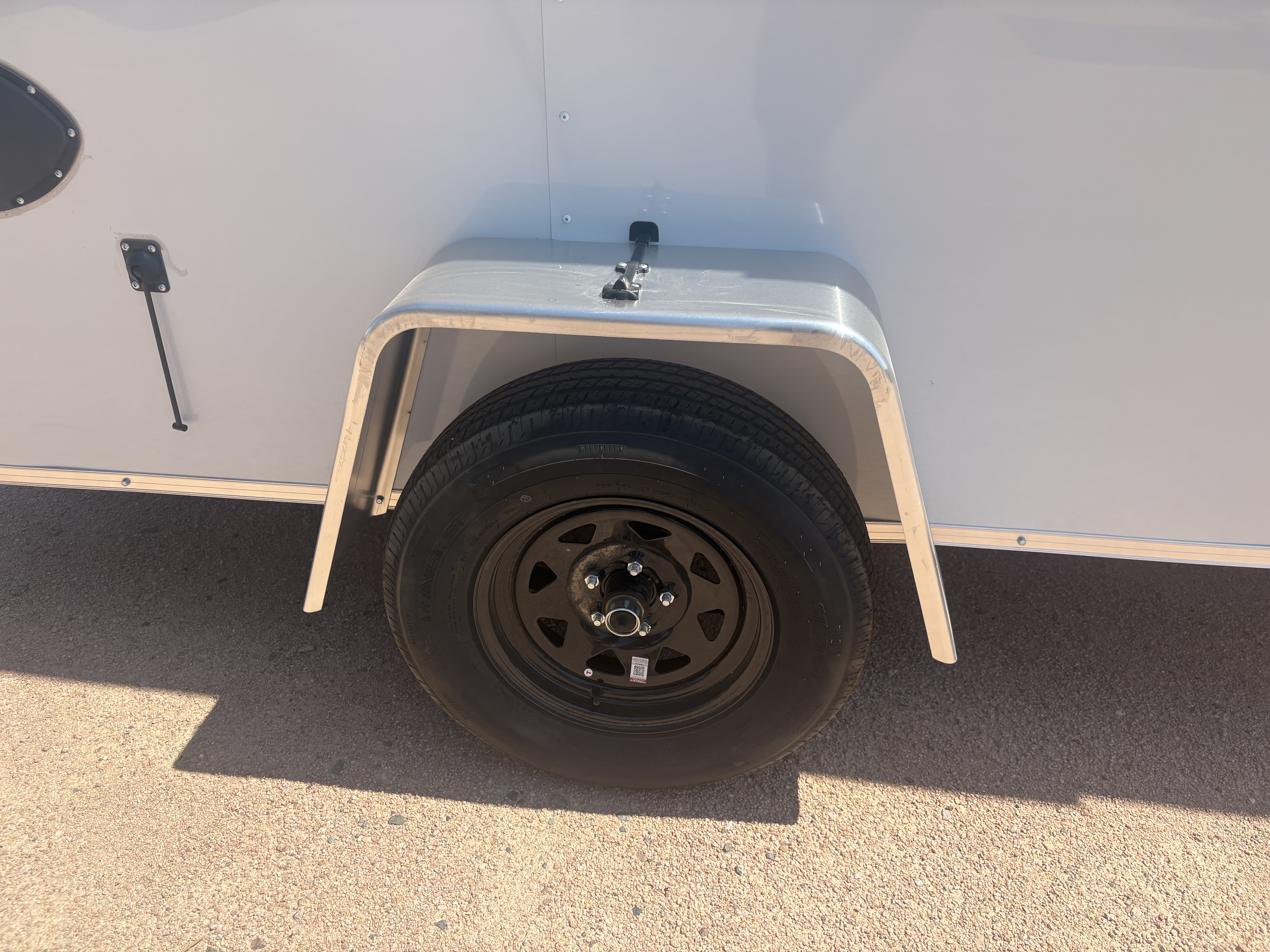 Compass 6'x12' Enclosed Cargo Trailer w/ Rear Ramp Door