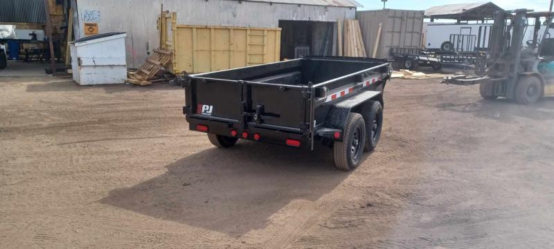 P.J. Trailers 10x60 Tandem Axle, 7K GVWR, Utility Dump, 18" Sides - Stock #PJD1470 - Image 2 of 6