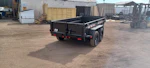 P.J. Trailers 10x60 Tandem Axle, 7K GVWR, Utility Dump, 18" Sides Stock #PJD1470 - Thumbnail 2