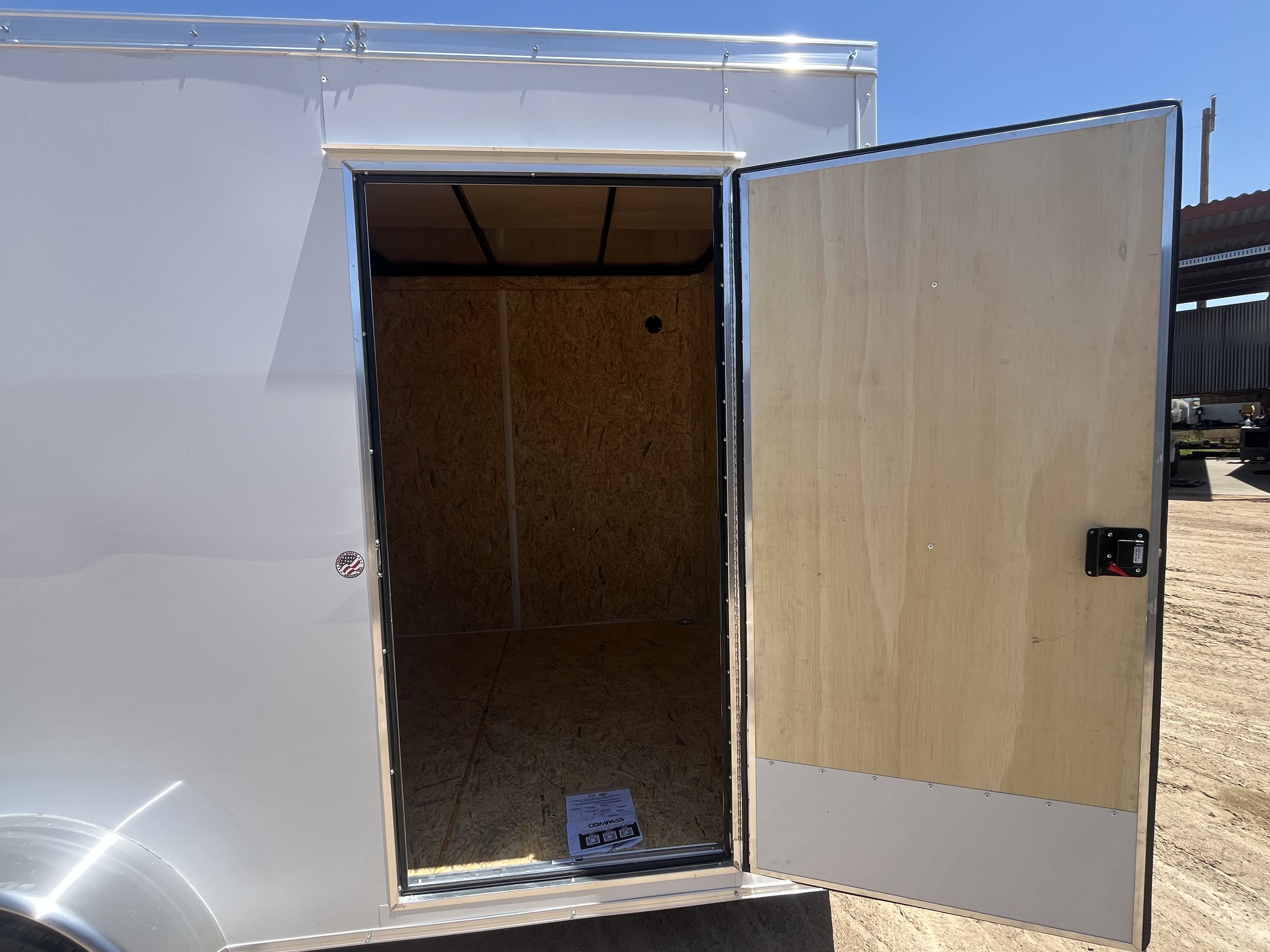 Compass 14x7 Indigo DLX, 7K GVWR, Ramp Door - Stock #CMP2856 - Image 4 of 10