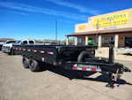 Norstar 16x96 IronBull Tandem Axle Deckover Dump, 15K GVWR, 18" Fold Down Sides, Hydraulic Jack Stock #NST1507 - Thumbnail 1