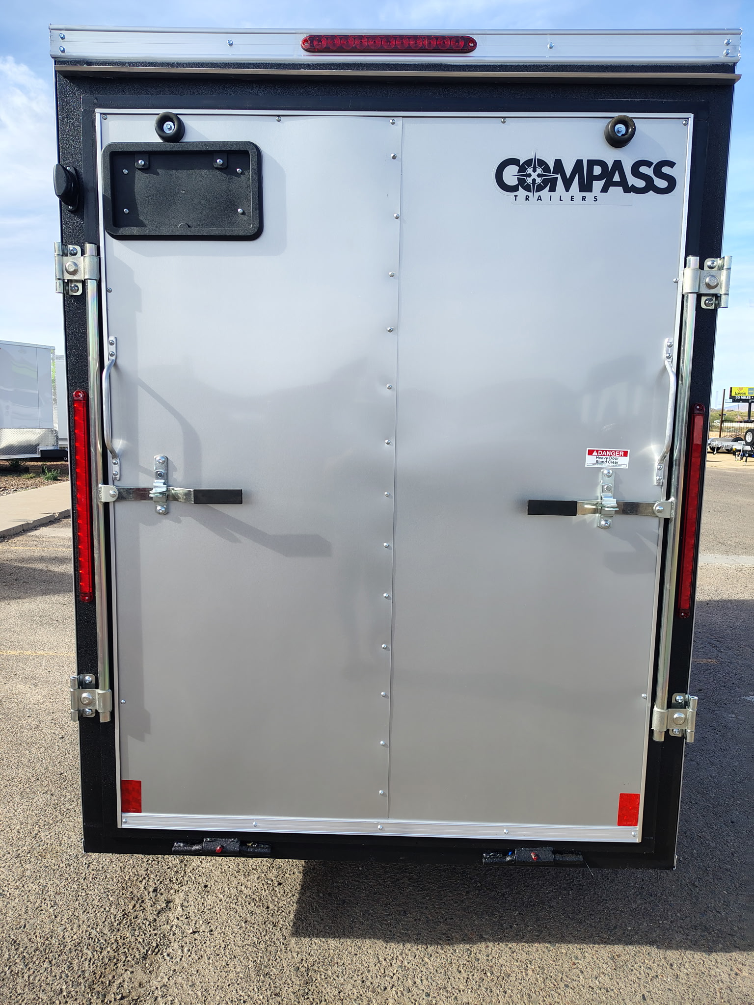 Compass 10x5 Indigo DLX, 3K GVWR, Ramp Door - Stock #CMP2844 - Image 4 of 7