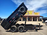 Norstar 12x83 IronBull Tandem Axle Dump, 14K GVWR, 36" Sides, Solar Charger Stock #NST1431 - Thumbnail 3