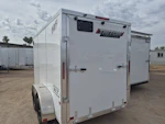 Alcom 12x6 All Aluminum XLT-P Enclosed, 7K GVWR, 72" Side Door, Ramp Door Stock #ALC250 - Thumbnail 4