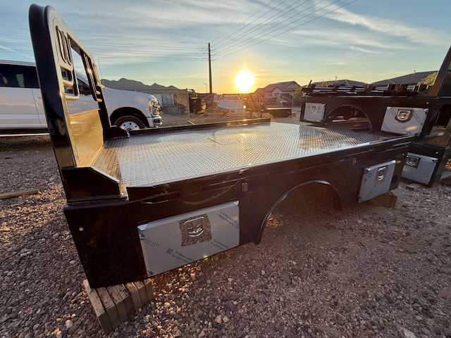Crownline Truck Beds Crowline SKC-60 Skirted, Dual-Wheel C&C (9'4" x 97"-60 CTA) - Stock #CRNB110 - Image 1 of 4