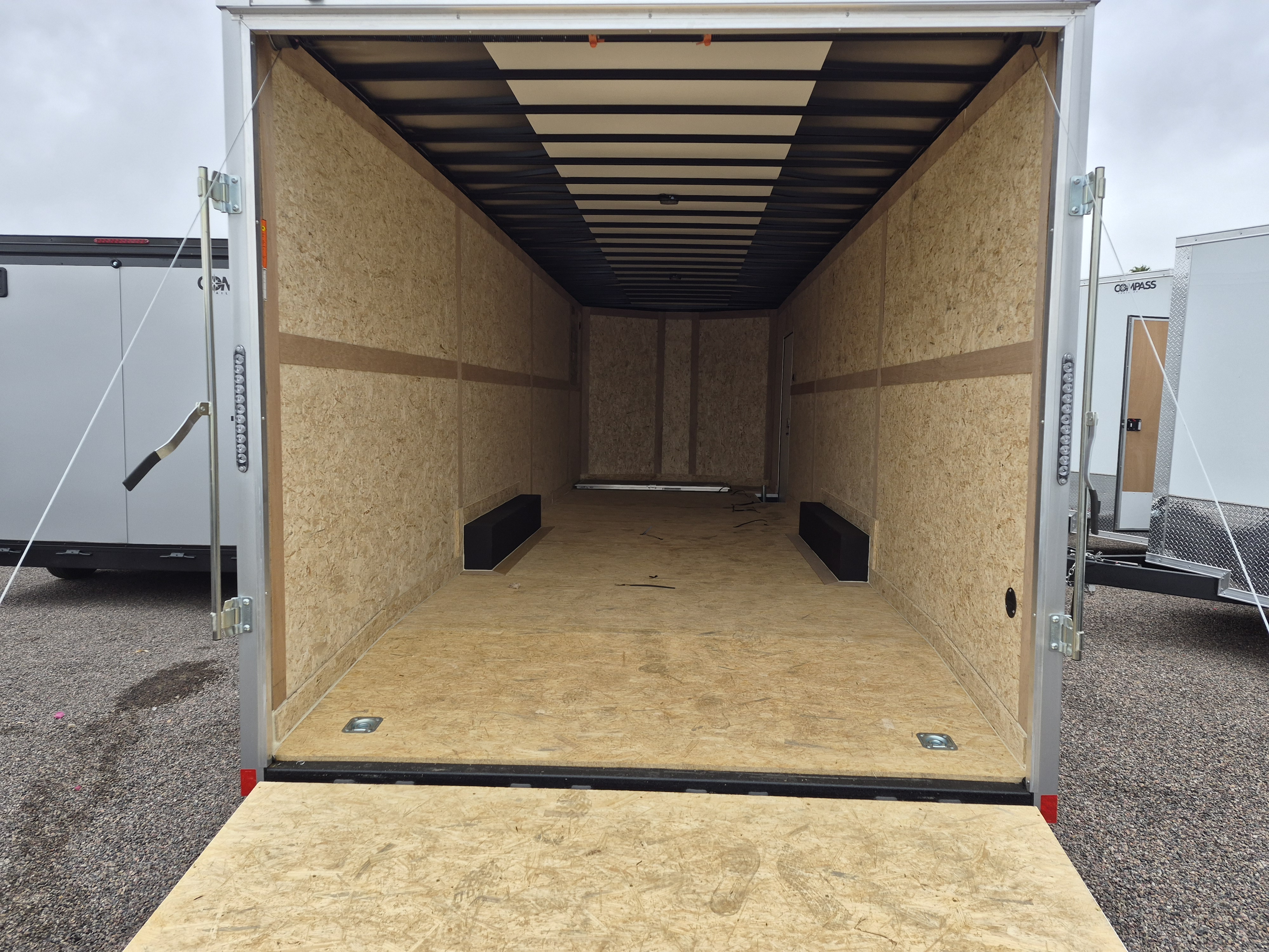 wells cargo 28x8.5 Road Force, 12K GVWR, Ramp Door - Stock #WEL068 - Image 4 of 5