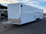 Alcom 24x8.5 All Aluminum XLT-P Car Hauler, Elite Escape Door, 10K GVWR, Ramp Door Stock #ALC197 - Thumbnail 5