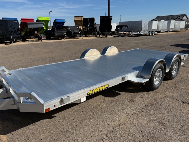 Aluma 18x82 All Aluminum, 7K GVWR, Tandem Axle (8218TA-EL-R-RTD) - Stock #ALU345 - Image 3 of 8