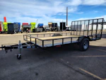 ECHO 14x102" Single Axle, 5.2K GVWR, Drive Over Fenders, Utility Stock #ECH263 - Thumbnail 2