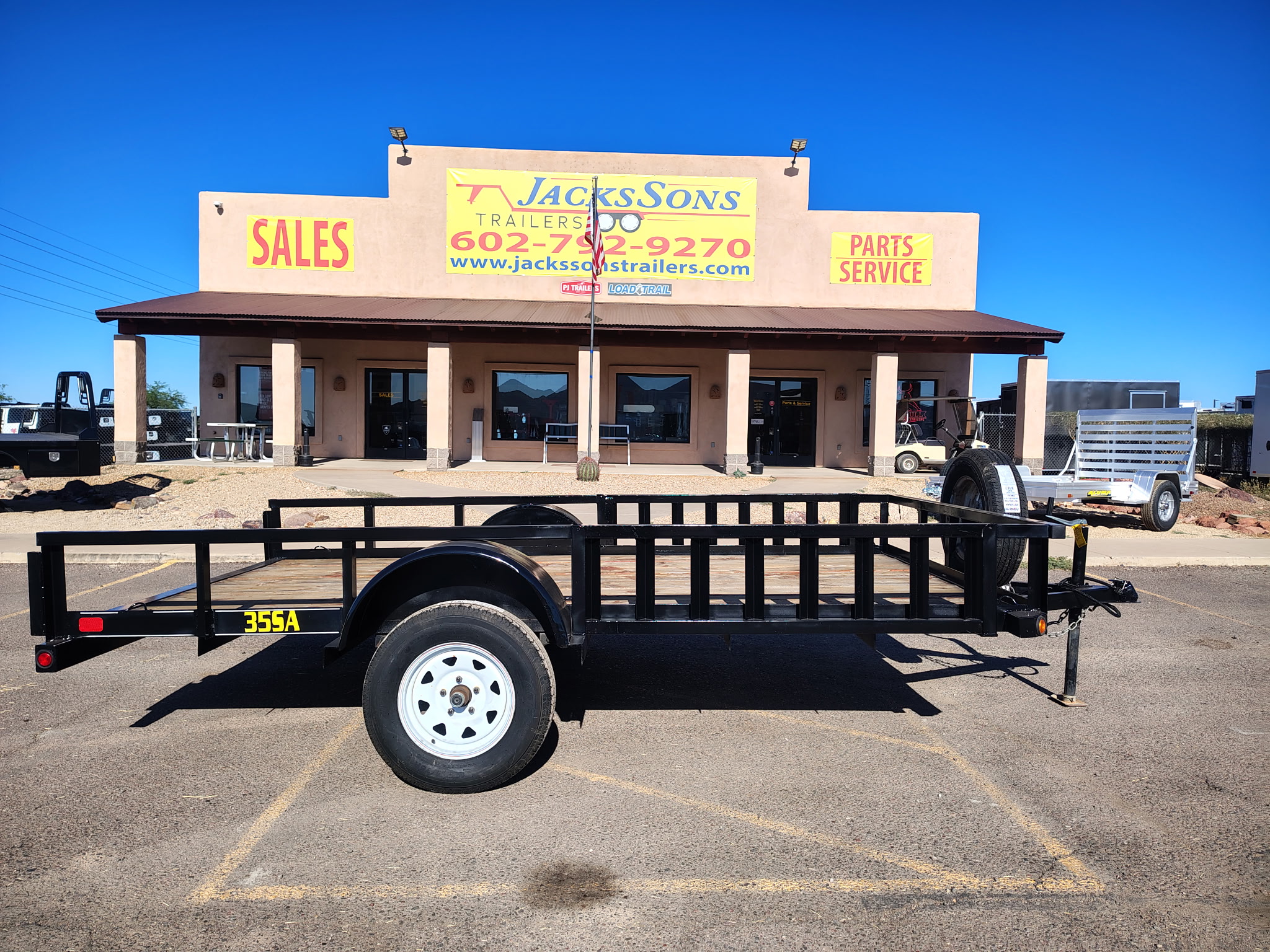 Bigtex 12x77 Single Axle utility - Stock #USD7132 - Image 1 of 7